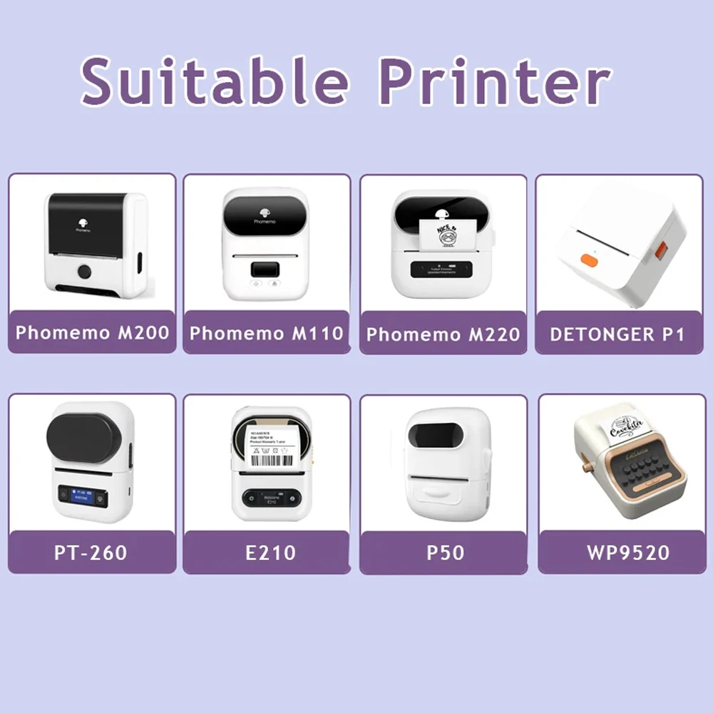 Laser Prata e Ouro Etiqueta Térmica, Seal Labels, Artesanato Festival, Decorações do partido para M110, M200, M120, E210, P50, DETONG P1