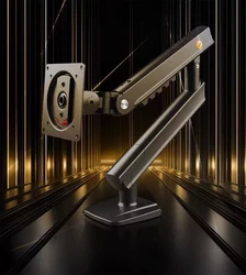 NB A5 Strong Full Motion Extreme Comfort Ergonomic Mechanical Spring Monitor Arm Desktop Monitor Mount Holder Load 2-9kgs