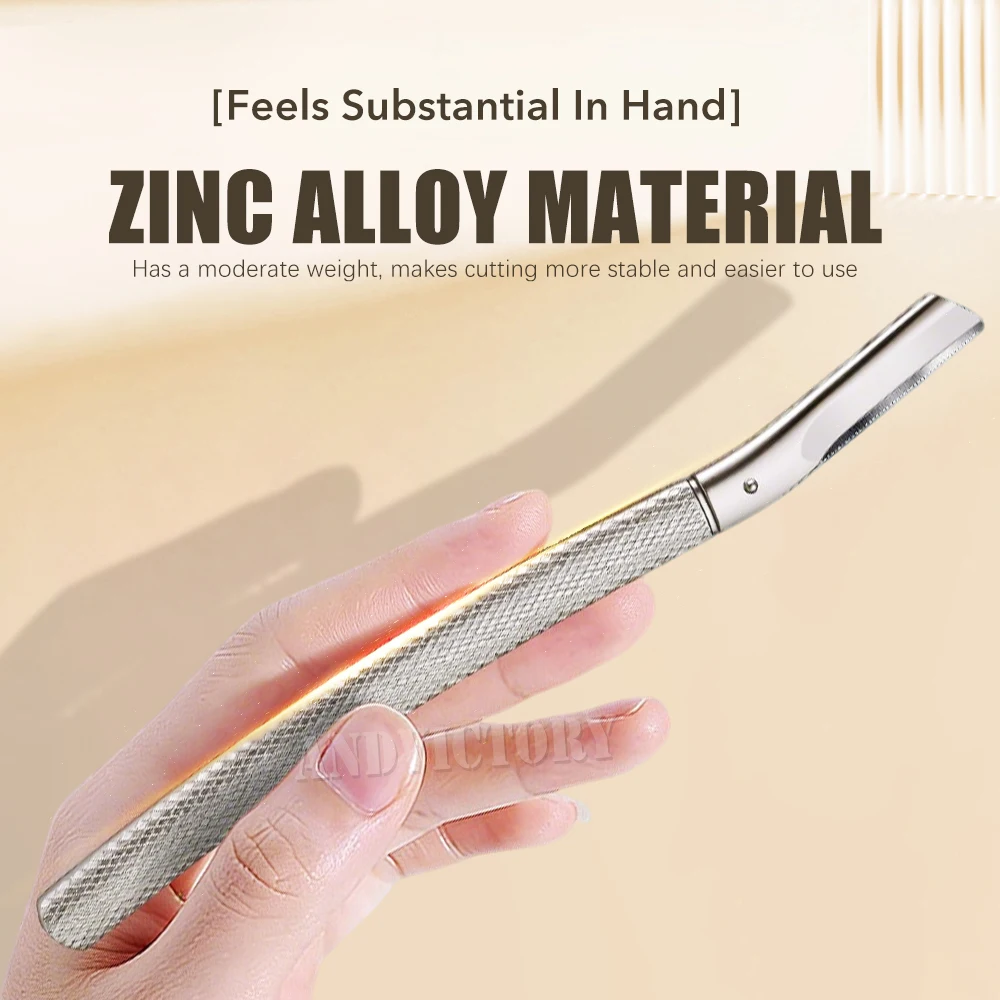 1PCS Eyebrow Razor Stainless Steel Multipurpose Face Razors Easy To Use Cutter Shaver Blades Makeup Tools