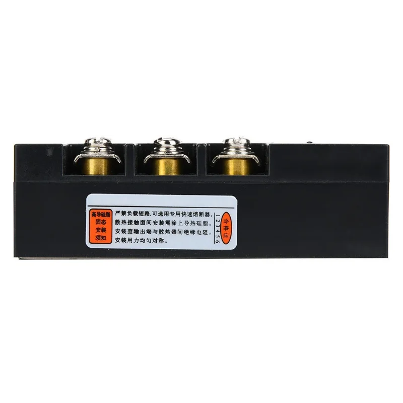 مرحل الحالة الصلبة ثلاثي الطور 3-32VDC مدخلات DC AC المعدات الكهربائية لآلات CNC (BERM-3 032 3880Z(80A)