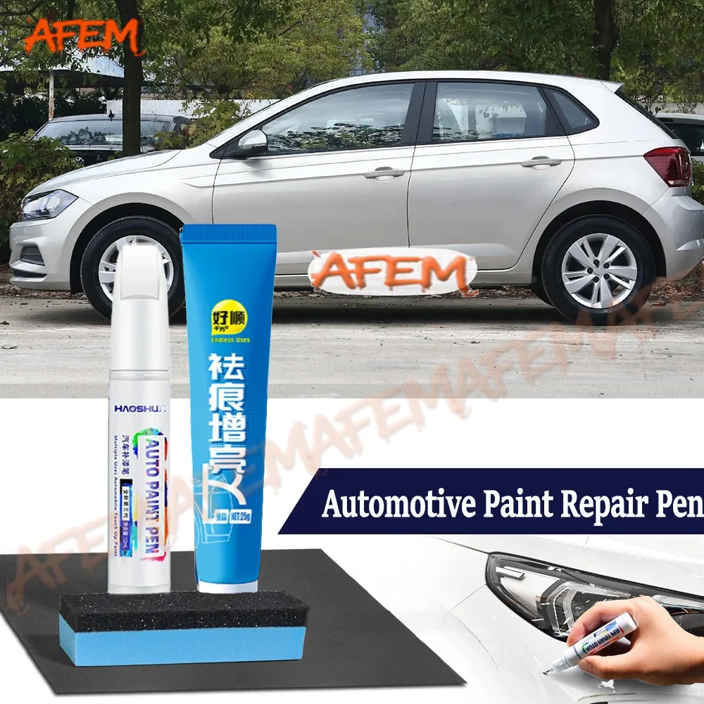Car Touch Up Paint Pen Scratch Repair Scratch Remover Wax Paint Care For VW Polo AW1 BZ1 MK6 2017-2025 2018 2019 2020 2021 2022