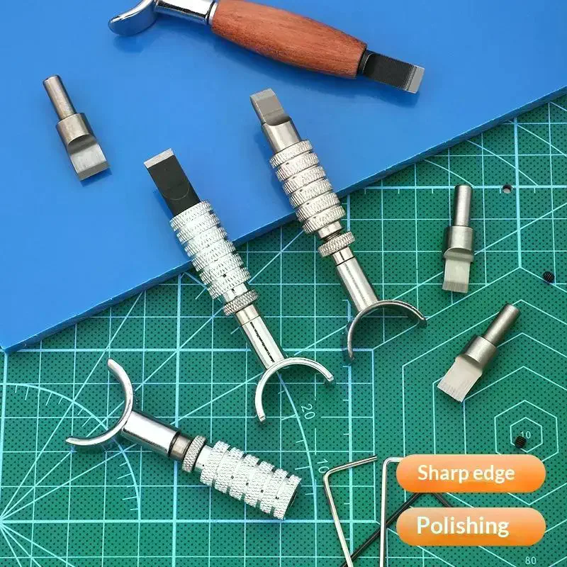 Cuchillo para tallar cuero con - Craft Knife Set reseña y precio
