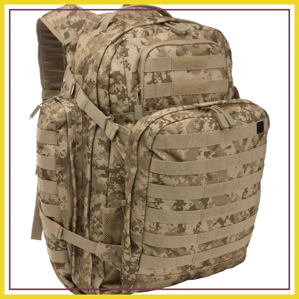 

Tactical Internal Frame Backpack for Travel and Work, Digital Camo, One Size