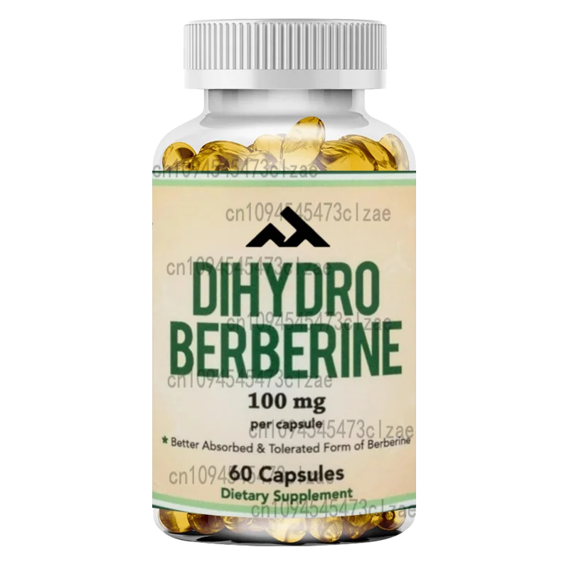 Dihydroberine 100mg – Patented GlucoVantage® Formula with Super Small Aspartic Acid, 60 Vegetarian Capsules