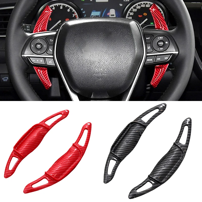 

For Toyota Camry Corolla Avalon Car Steering Wheel Shift Paddle Shifter Extended ABS Extension 2019-2022 Auto Accessories