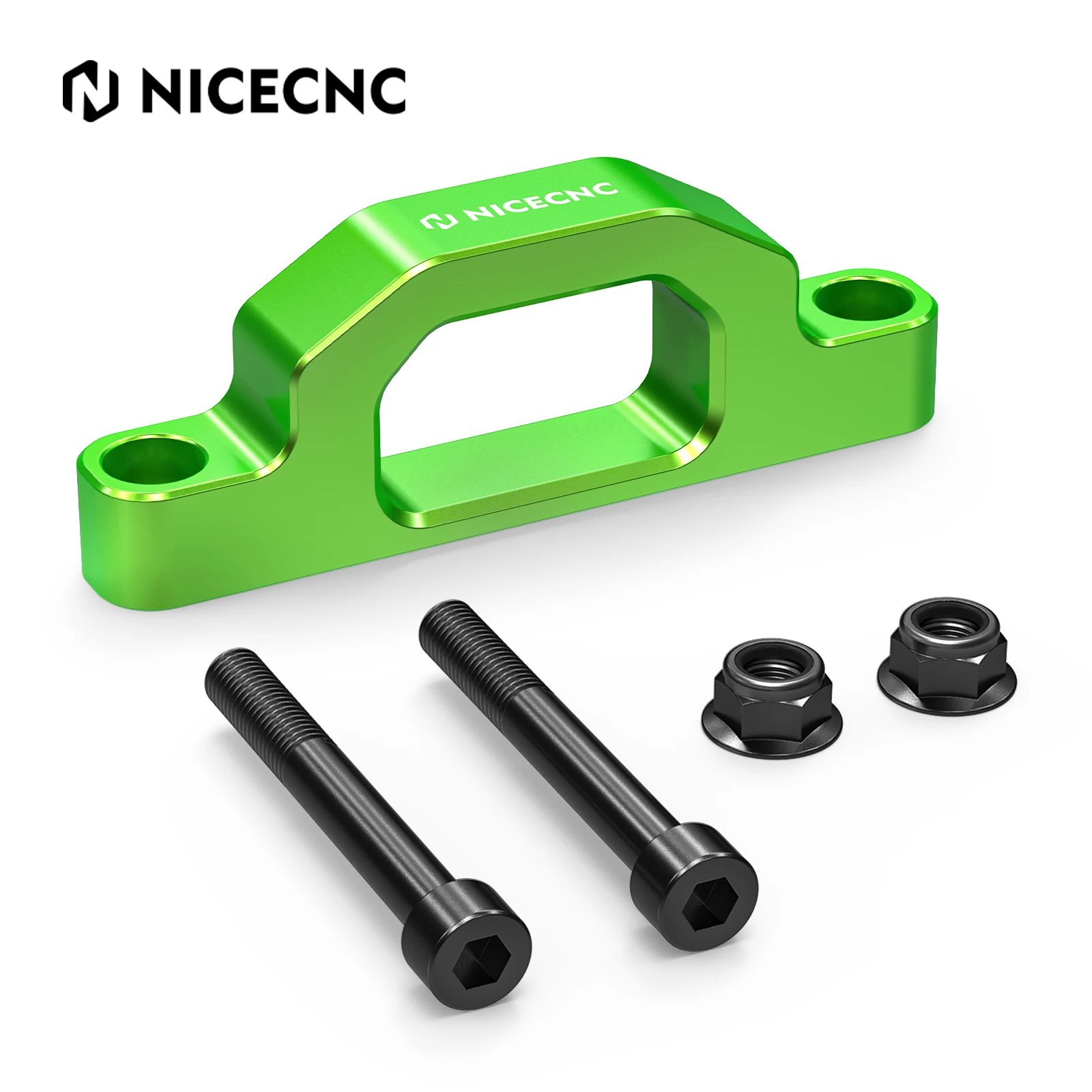 

NICECNC Tow Hook Billet Aluminum Compatible With Kawasaki Teryx KRX 1000 2020-2023 Aluminum Replace 99994-1315 Easy Installation