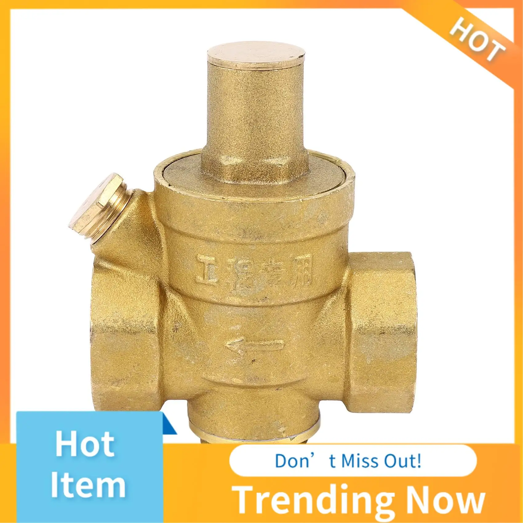 

CMHI-Dn20 3/4 дюйма Регулируемый клапан-регулятор давления воды 1,6 МПа Редукционный клапан давления воды