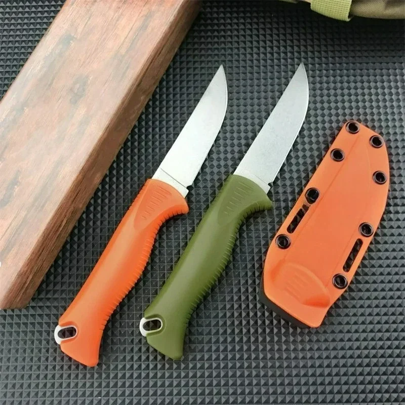 BM15505 Utility Recht Mes Vaste D2 Blade Met Kydex Schede Edc Multitool Messen Outdoor Zelfverdediging Tactische Mes