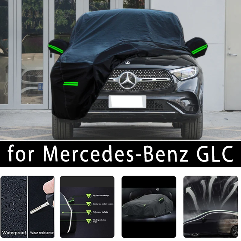 

For Mercedes Benz GLC Car protective cover Auto paint protection Sunscreen heat-insulating waterproof car clothing Car film