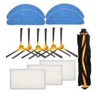 Main Brush Side Brush HEPA Filter Primary Filter Mop Cloth for Blaupunkt Bluebot Xboost Robotic Vacuum Cleaner Parts Replacement