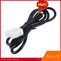 Car 3.5mm Aux Audio Cd Interface Adapter Cable For Mazda 2 3 5 6 2006 2007 2008 2009 2010 2011 2012 2013 Car Accessories