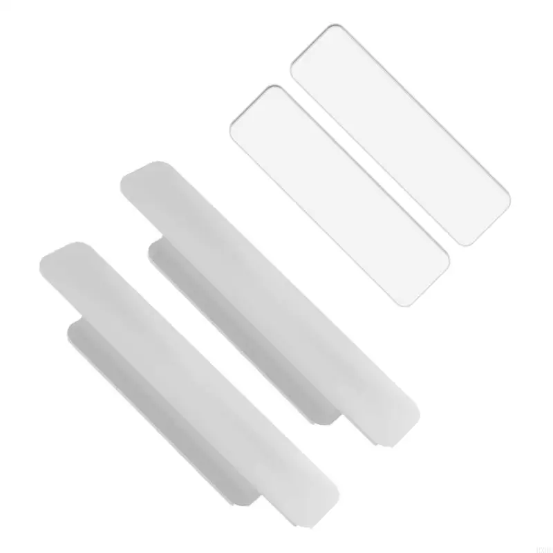 Conjunto 2 botões auto -bastão modernos para armários adesivos para -roupas HX6C
