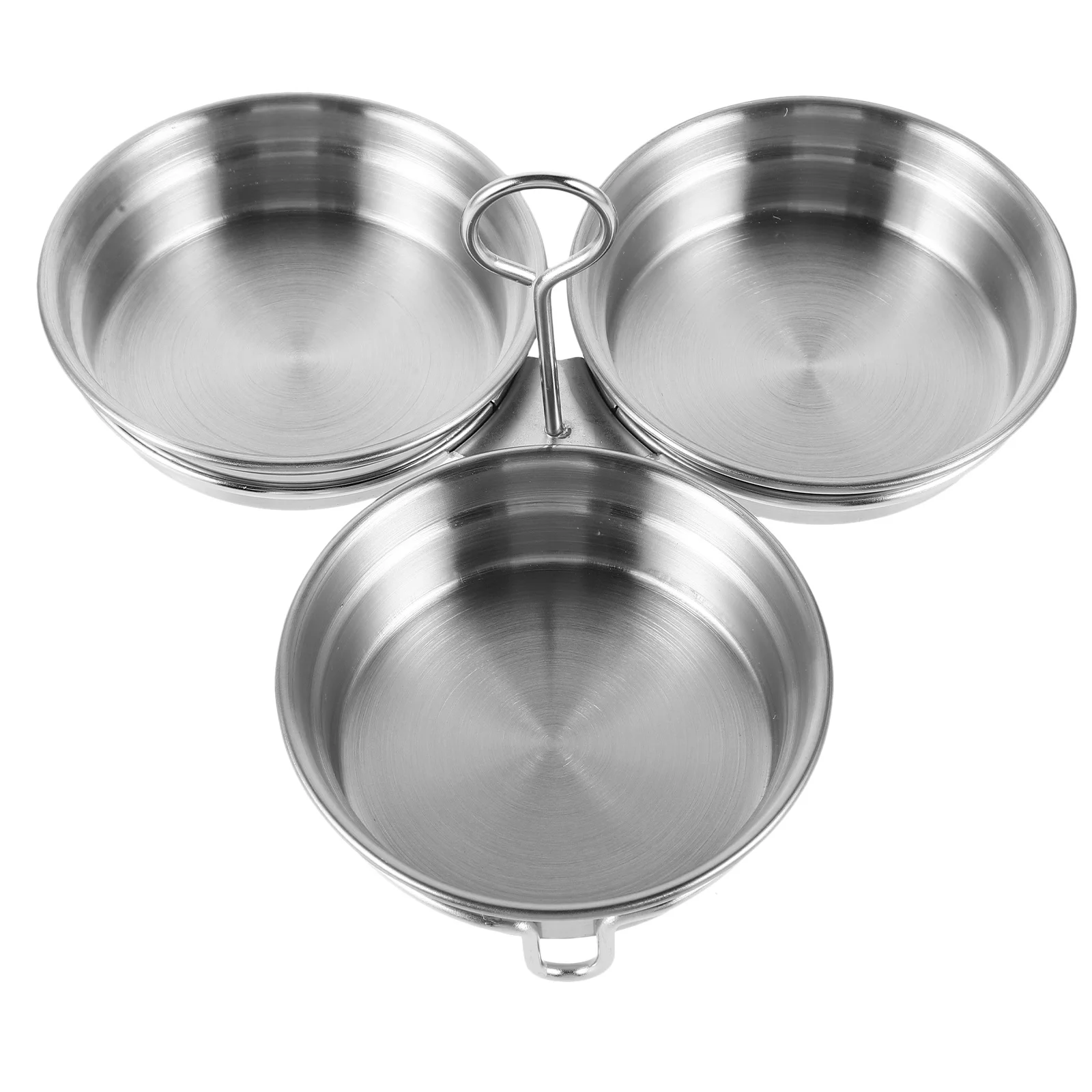 

1 Set Stainless Steel Dipping Dish Small Sauce Cups For Salad Dressing Condiment Containers Travel Seasoning Boxes Reusable Dip