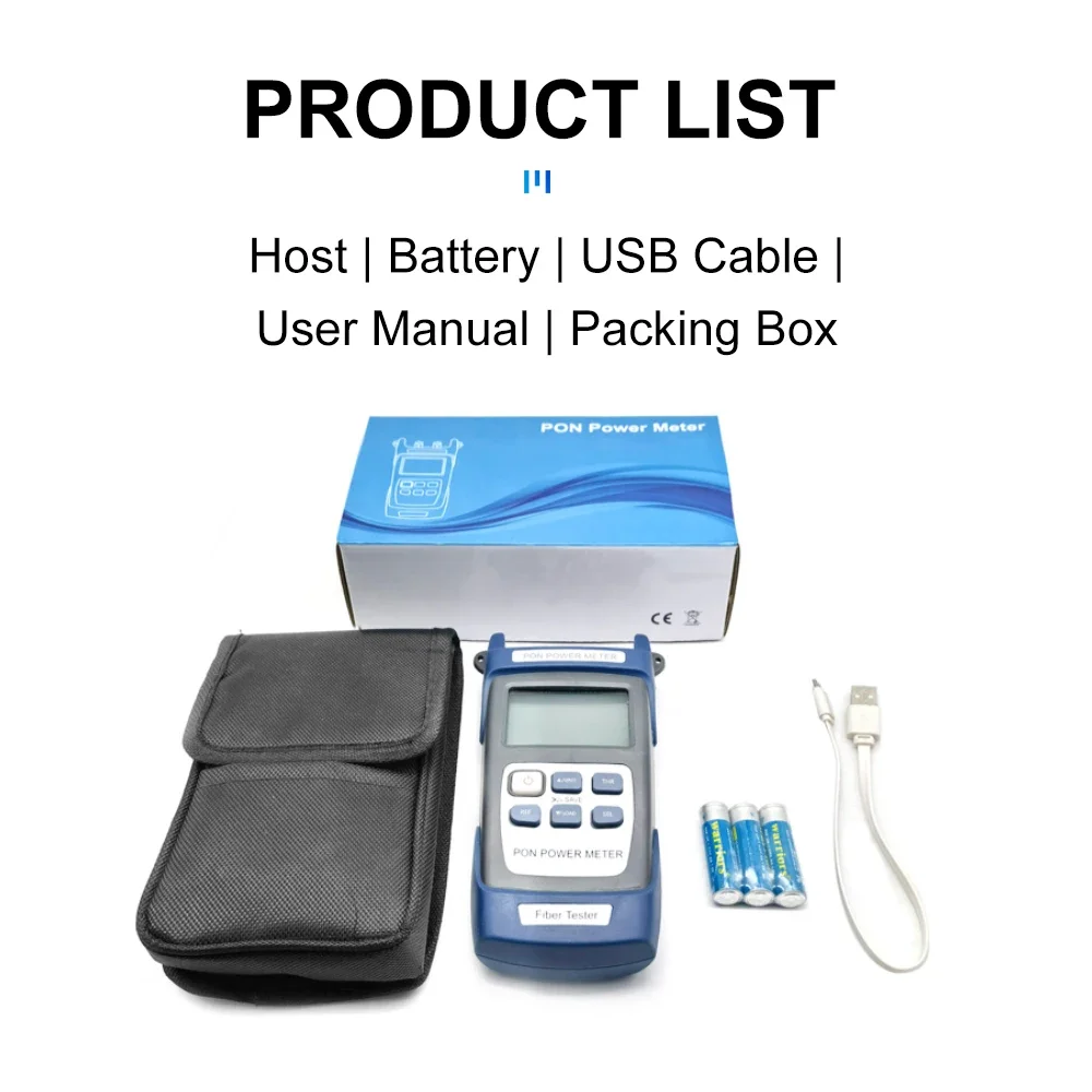 

Измеритель мощности 10G PON, оптический тестер XGS, EPON, GPON, 10GEPON, XGPON, FTTx, OLT-ONU, 1270нм/1310нм/1490нм/1577нм, TM582