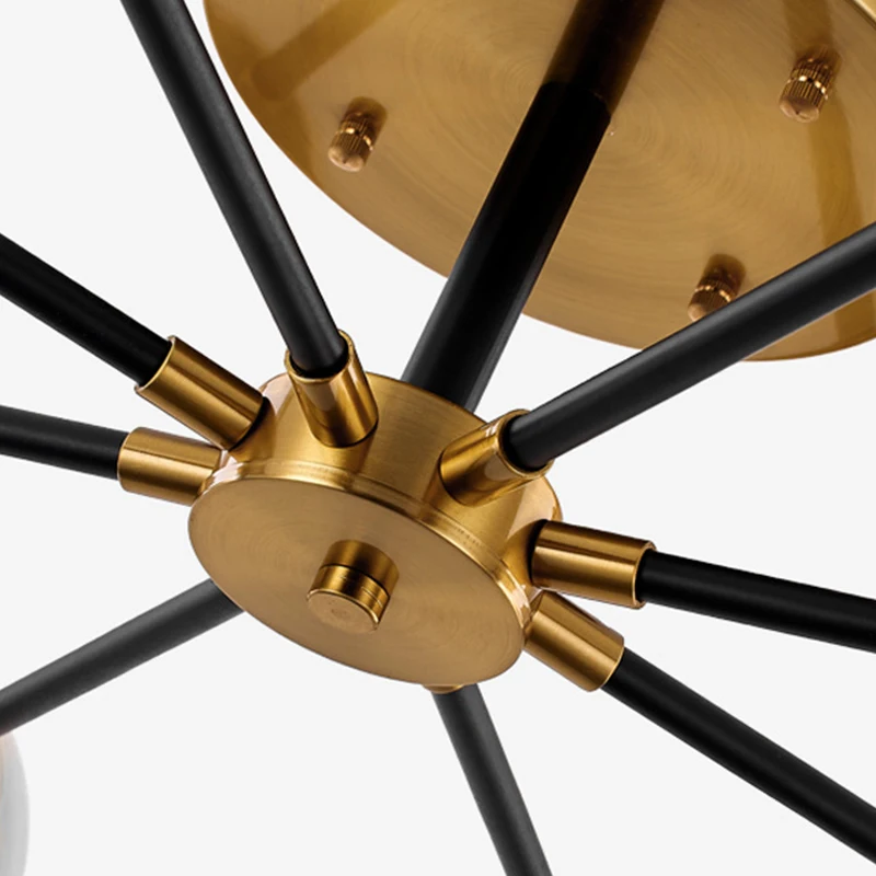 Modern Simple Ceiling Light Light Luxury Personality Creative Magic Bean Lamp Retro Living Room Bedroom Light