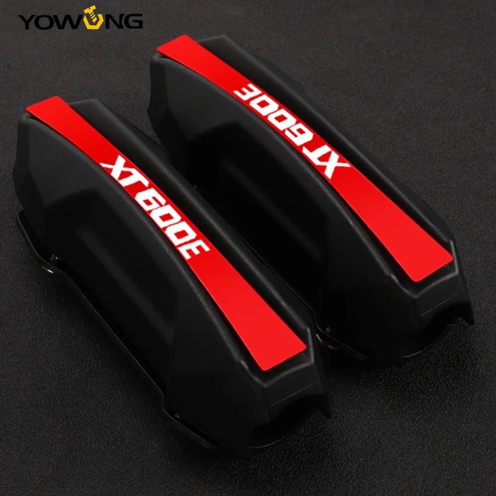 Motorcycle ABS + Aluminum Crash Bar Protector Engine Guard Bumper Block FOR YAMAHA XT600E XT 600E XT600 E 1990-2003 2002 2001