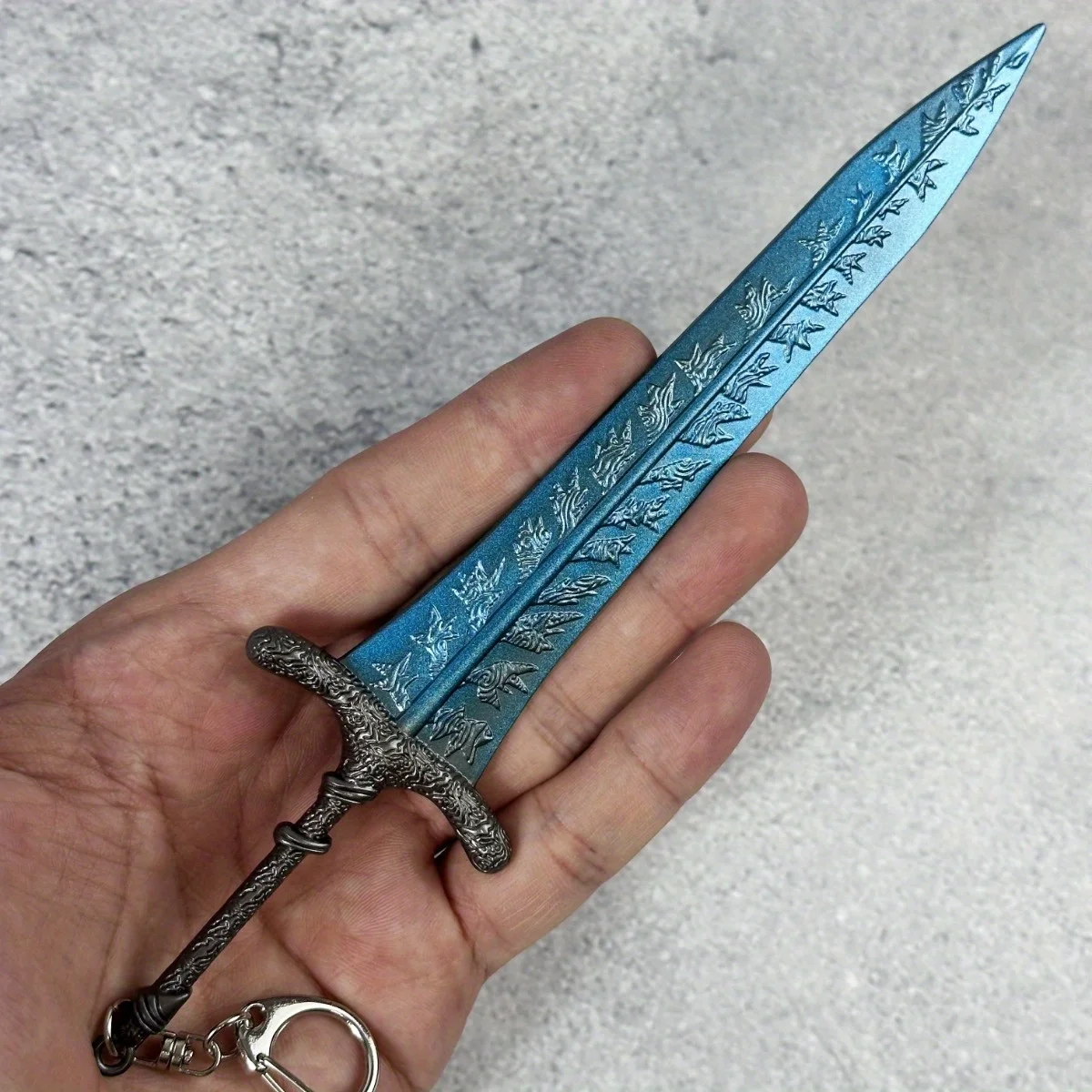 8.6inch 22cm Elden Katana Steel Ninja Knife Metal Samurai Sabre Ranni Ice Anime Sword Moon Greatsword Real Japanese Katana Gift