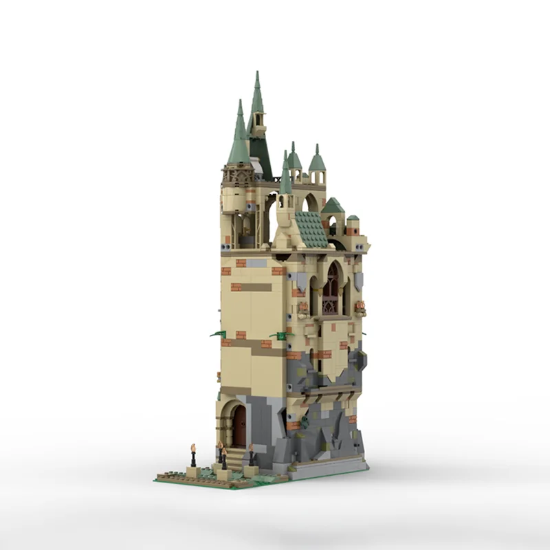 1403 piezas de bloques de construcción modelo HP Grand Tower - Kit de bricolaje de castillo, arquitectura detallada, perfecto para niños y adultos, creativo