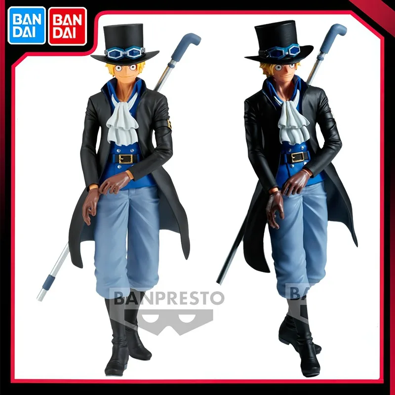 

Bandai Original BANPRESTO Japan Anime ONE PIECE THE Sailing Sabo PVC Action Figure Model Collection Limited Children Gift Toys