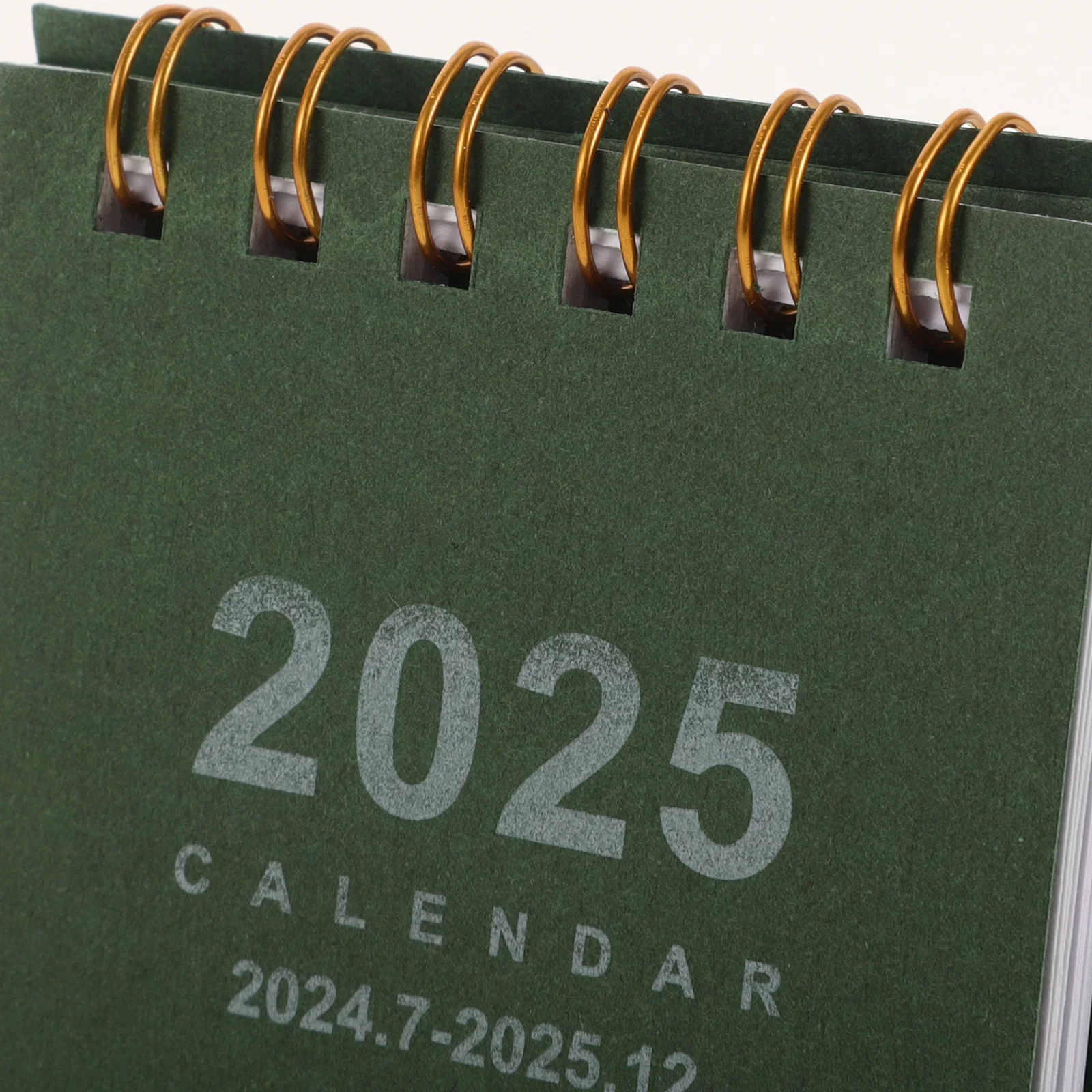 Vertical 2025 Small Desk Calendar Office Makeup Advent Planner Paper Mini Simple