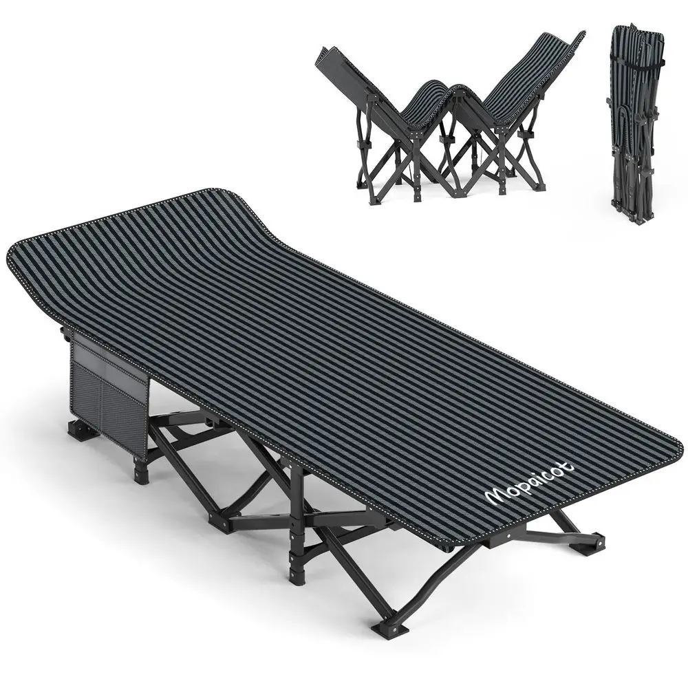 

Раскладная кровать для кемпинга для взрослых, удобная, легкая, с сумкой для переноски, для детей, выдерживает нагрузку до 450 фунтов.