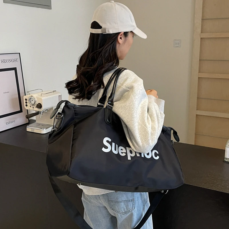 

New Short Distance Travel Bag Business Travel Handbag Large Capacity Luggage Bag Swimming Storage Sports Backpack Fitness Bag