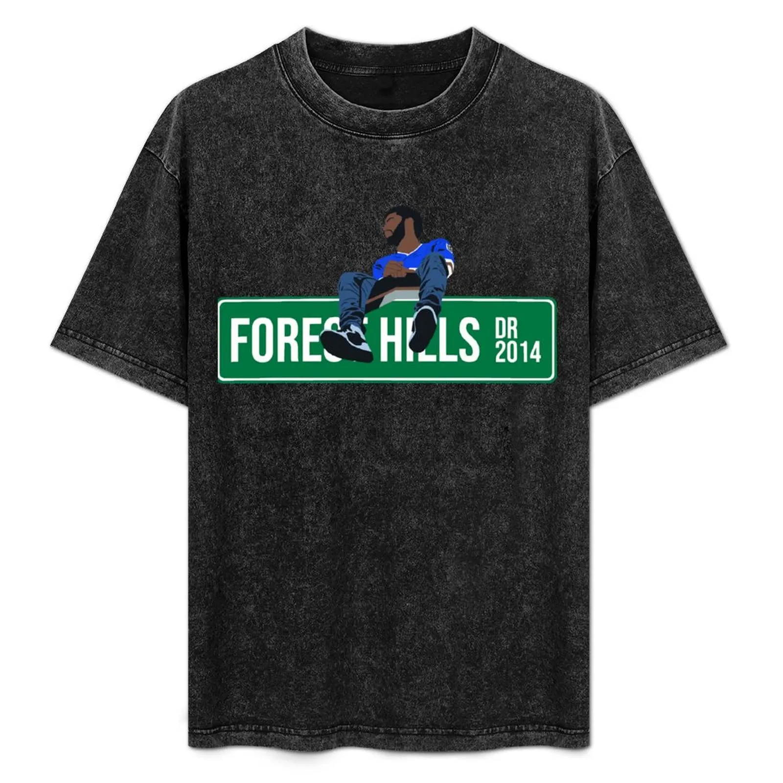 

Hills Drive J-Cole 2014 Forest Classic Copy T-Shirt Casual Basic Short Sleeve T-Shirt