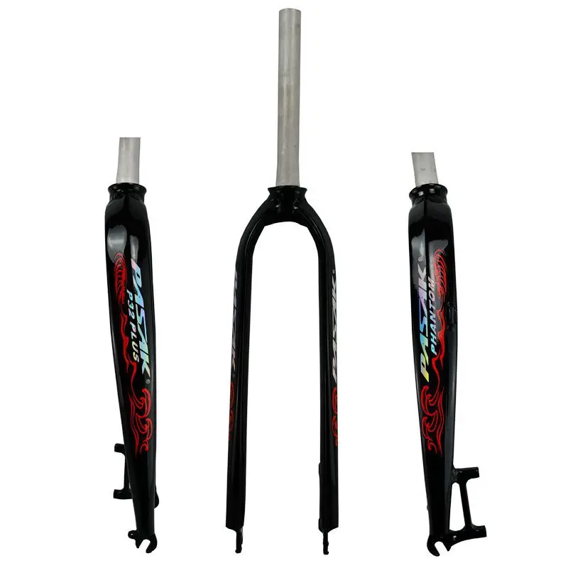 

Oil-cast special-shaped hard fork 26-inch 27.5-inch 29-inch 700C road mountain bike pure disc brake aluminum alloy front fork