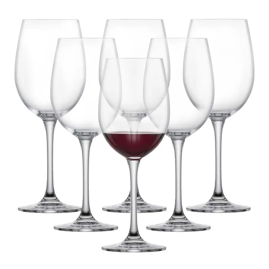 

Classico Red Wine Glass Set of 6, Crystal Glasses for Red Wine or Water, DishwasherSafe Tritan Wine Glasses, Made in Germany 18