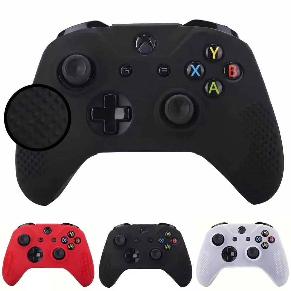 Funda protectora de silicona suave para controlador Xbox One S, carcasa protectora antideslizante para accesorios de Gamepads Xbox One S