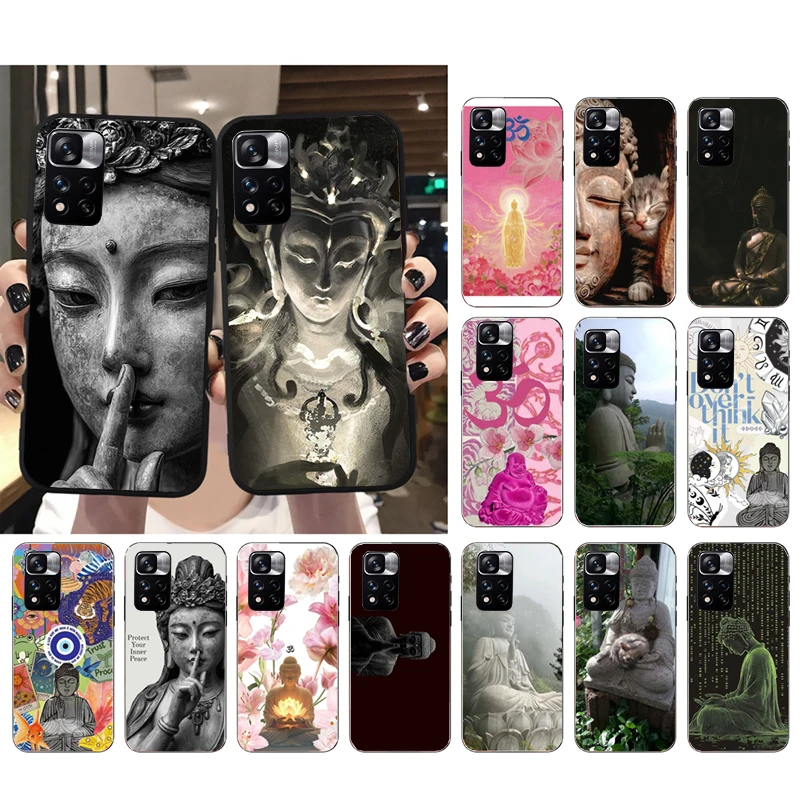 

Phone Case For Xiaomi Poco C71 15T 14T Pro Redmi note 15 14 14 13 Pro Redmi A5 15C 13C buddha