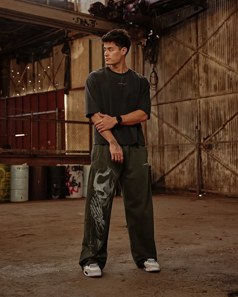 Celana pendek lari, kebugaran dan latihan pria musim panas Amerika baru, celana kasual olahraga otot, dan gym