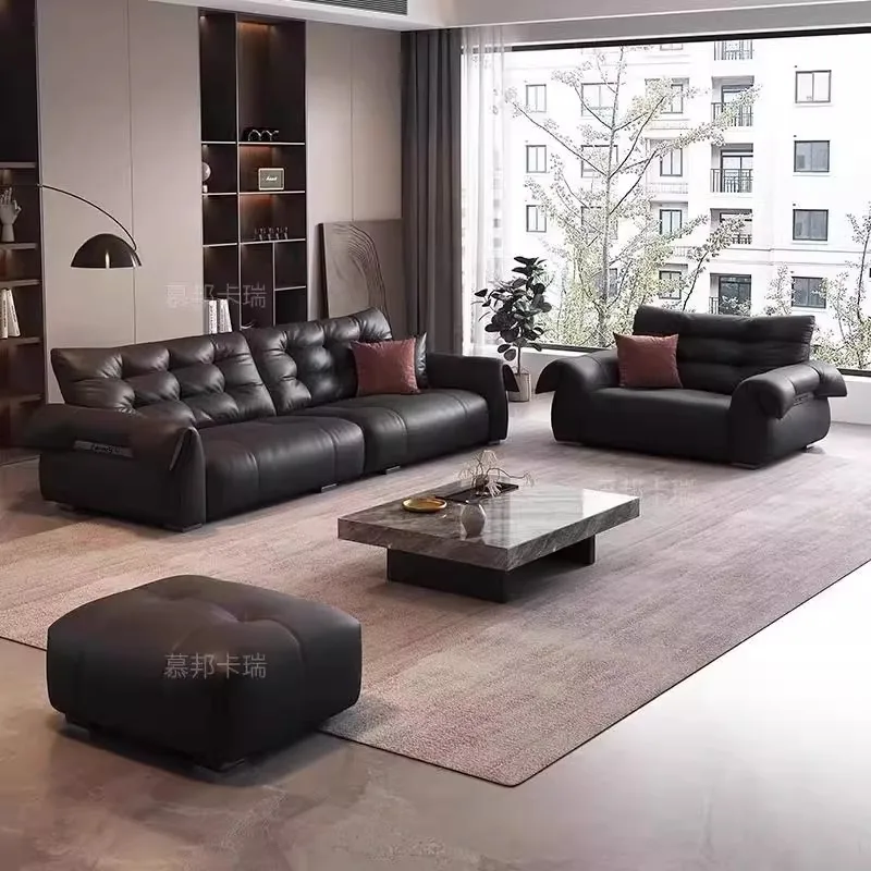 Waterprof Double Living Room Sofa Adults Comfortable Nordic Multifunctional Sofa Minimalist Elegant Meuble Maison Home Furniture