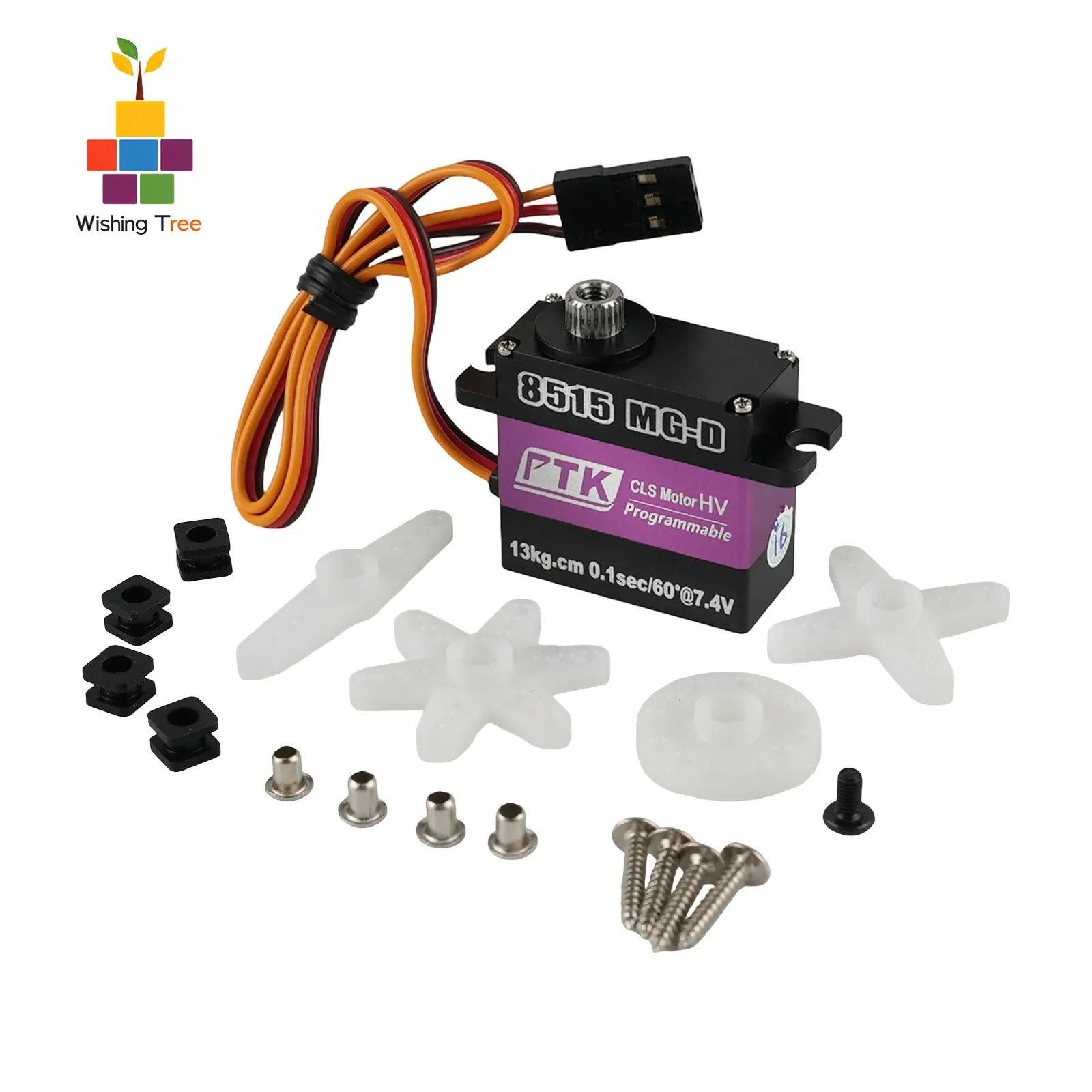 Stemedu 8515 MG-D 15Kg High Torque Coreless Digital Mini Servo 17g Hv Metal Gear For RC Airplane Fixed Wing Helicopter Drone