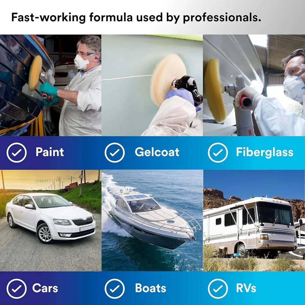 3M 피네스 II 폴리싱 머신, 05928, 1쿼트(32액량 온스/946밀리리터)