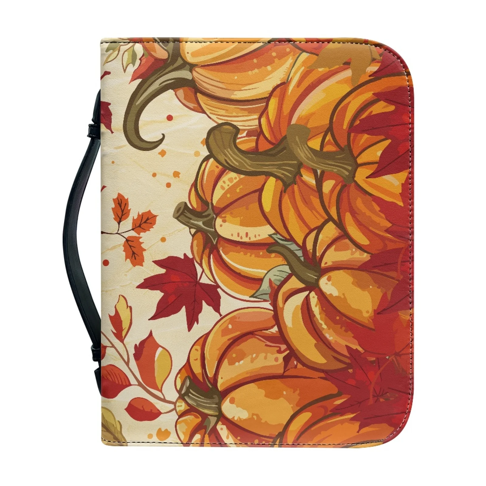 PENSTROLL Bible Case Protective Bible Covers for Church Men Pumpkin Maple Leaf 2026 Collection