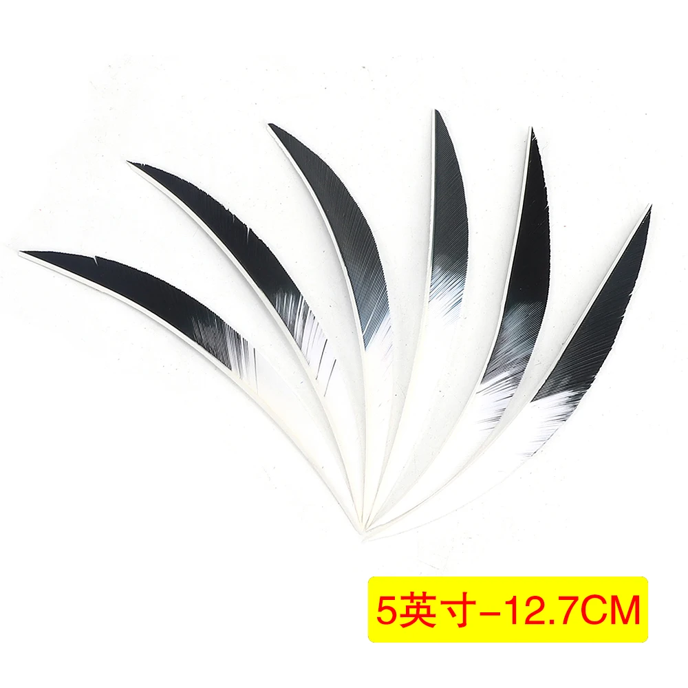 30/50Pcs 5Inches Turkey Feather Real Arrow Feathers Natural feathers Archery DIY Accessories