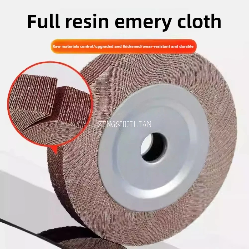 Lançamento de mil impulsores de 4 polegadas, roda de pano abrasivo, disco de moagem de roda de lixa de mandril de roda de mil páginas