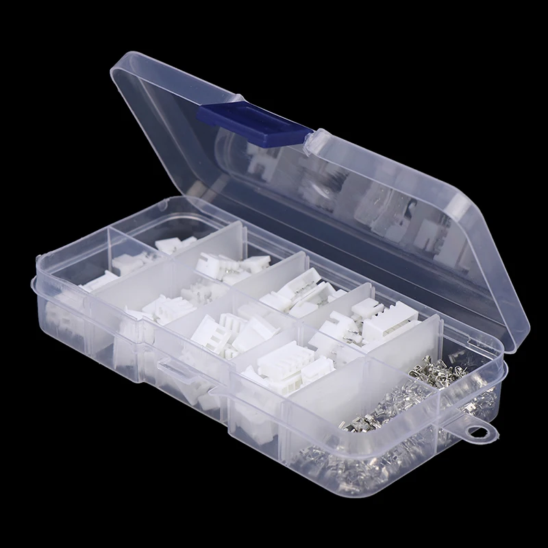 230pcs/box XH 2.54 2p 3p 4p 5pin 2.54mm Pitch Terminal Kit JST Connector.