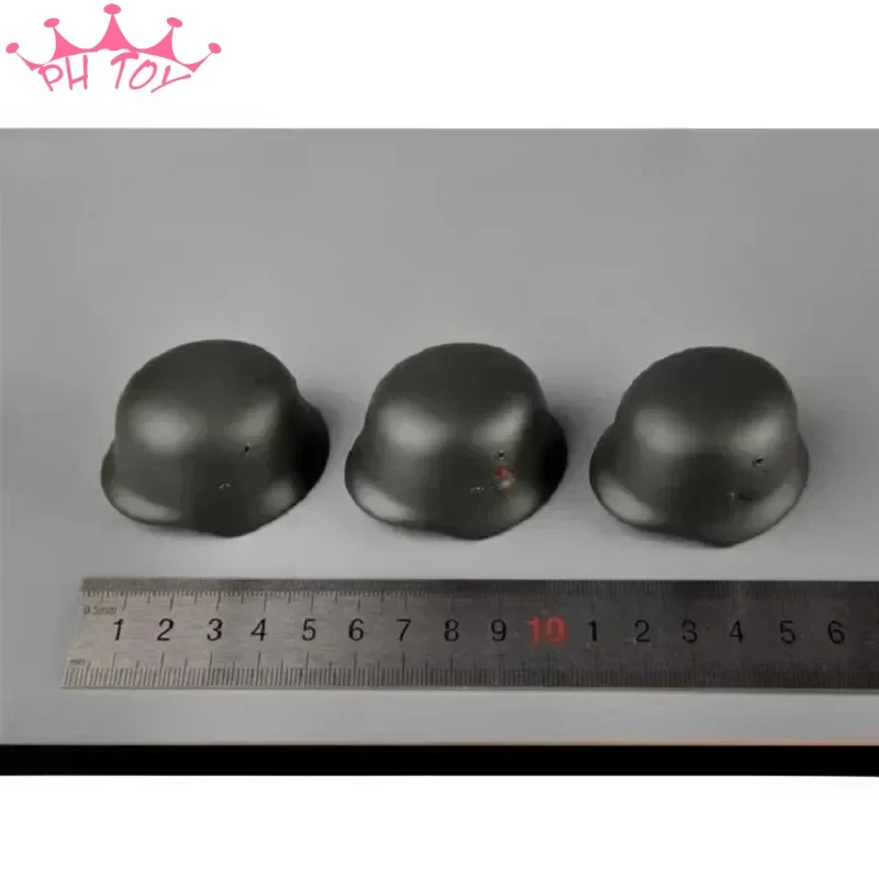 ZY3022 1/6 Scale Male Soldier WWII Helmet Metal Material Helmet M35 for 12'' Action Figure Doll Accessory Decoration Display