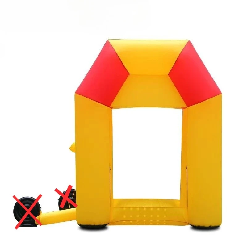 Inflatable Money Grabber 7.2ft/2.2M Cash Cube Money Prize Grab Event Prop for Event Advertising (No Blower Included)