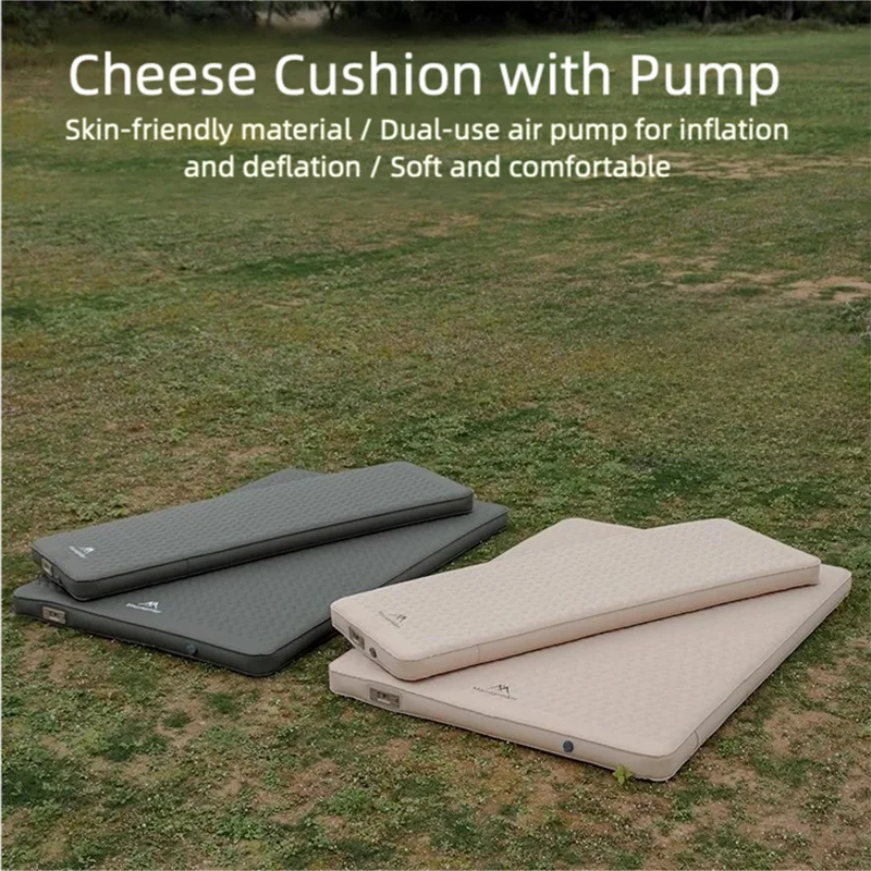 new Mountainhiker Outdoor Double Self Inflating Mattress Compact Folding Portable Camping Mattress Air Cushion Waterproof pad
