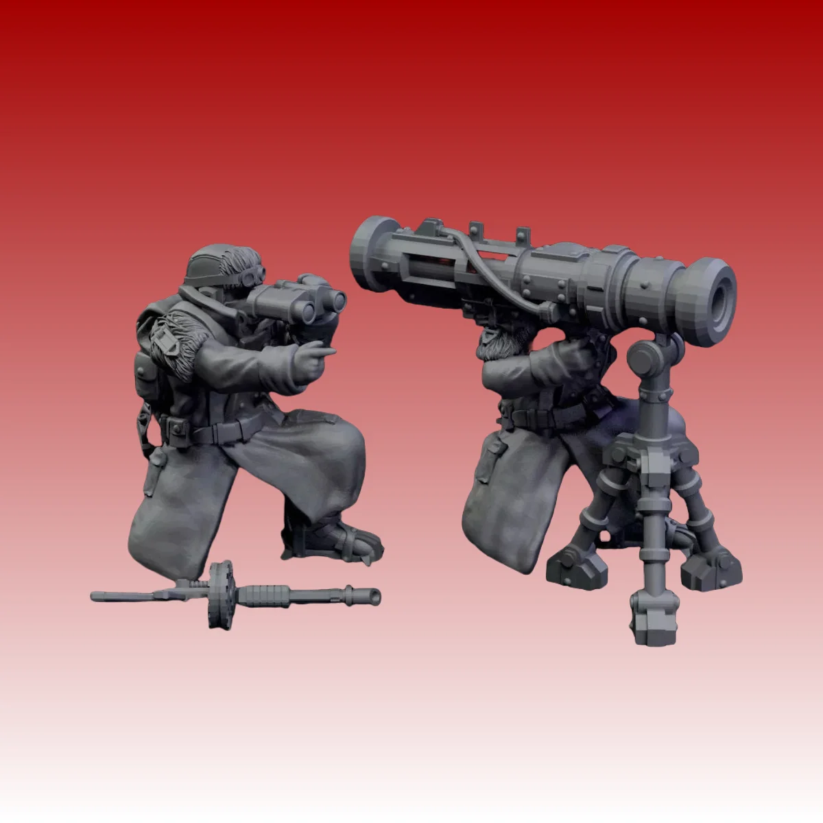 1/35 resin unpainted model kit, Valhalla Ice Warrior mortar unassembled and unpainted GK