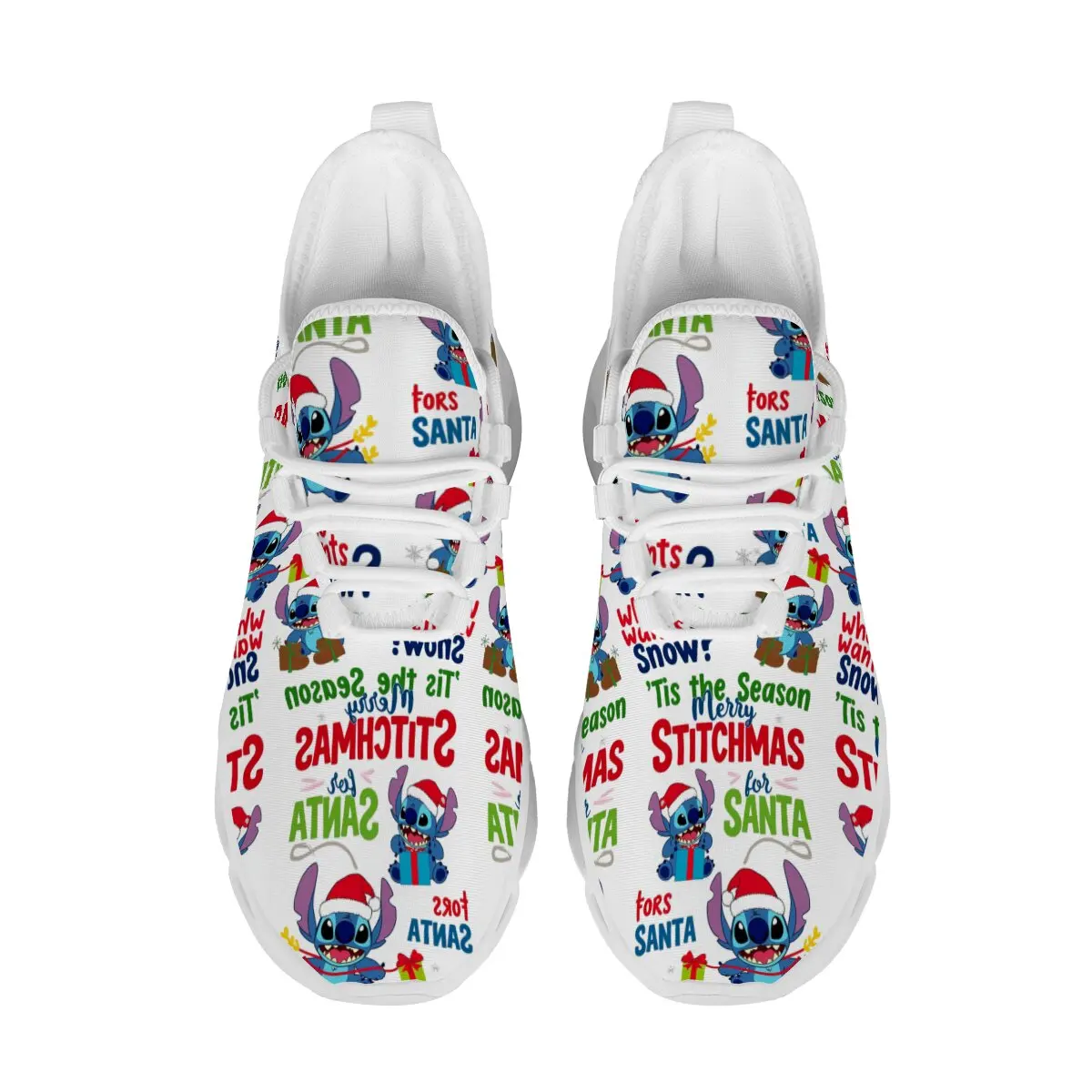 

Parent-child Cartoon Disney Series Mickey Disney Pattern Fashionable Individual Flat Casual Lace-up Plus-size Sports Shoes