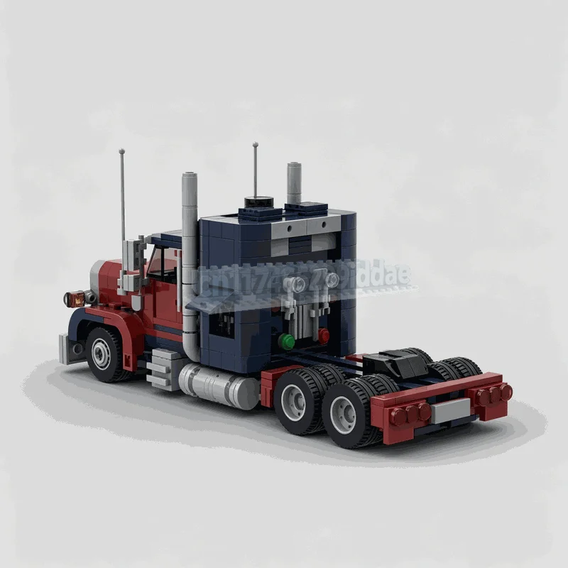 NEW 1586PCS Transform Truck Vehicle Model Custom Puzzle Technical DIY Assembly Educational Toy Building Blocks Collection Gifts