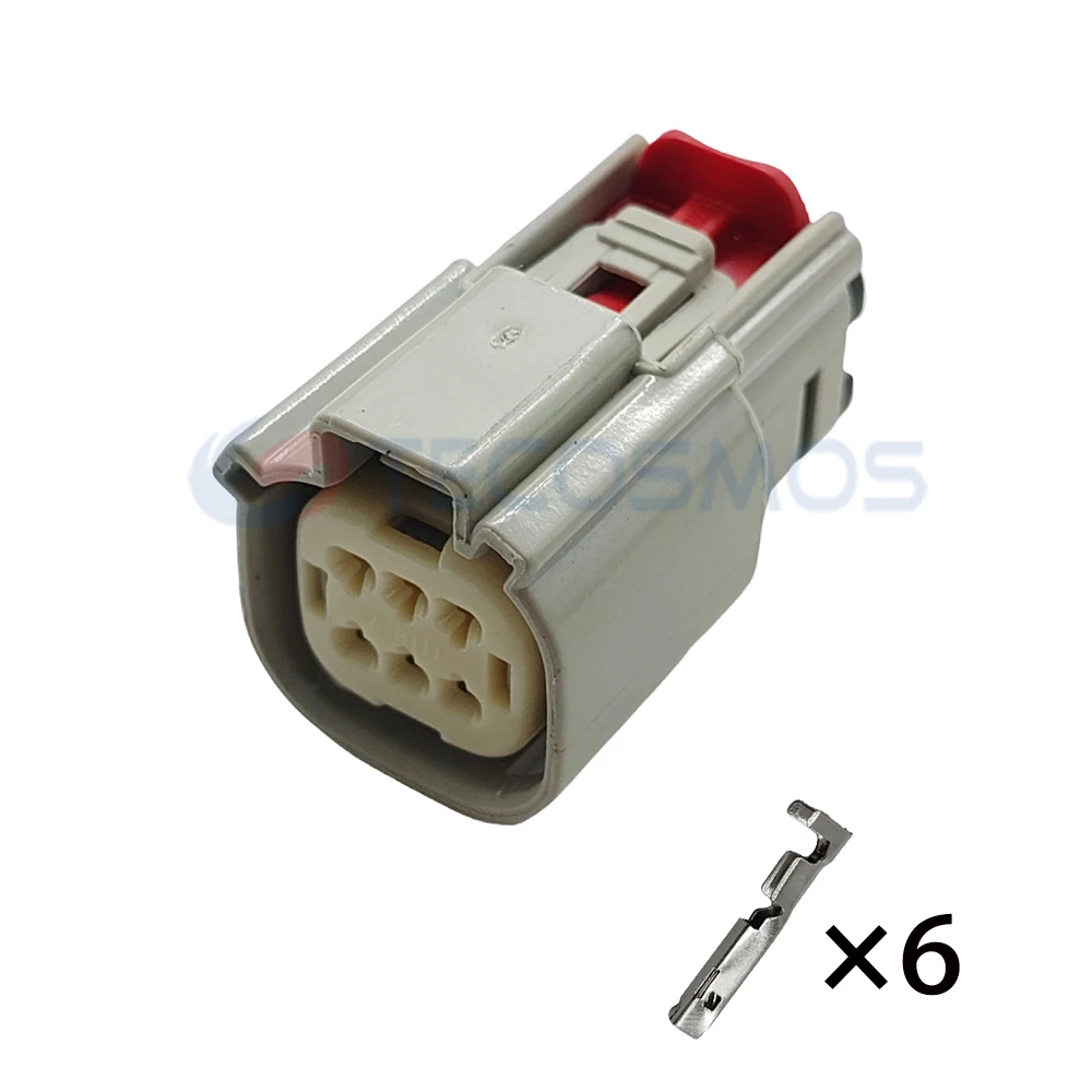 1/5/10 Sets 6 Pin Waterproof Auto Connector Car Tail Light Harness Plug 33472-0602 33472-0607 For Ford Chevrolet