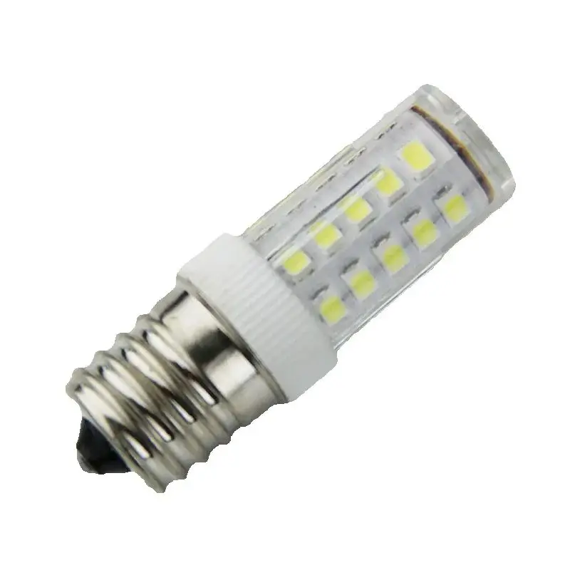 100pcs/lot E17 -2835-33D 5W, E17 -2835-51D 7W, E17 LED Bulb Light AC 110V 220V Replace Halogen Home Lighting 16x50mm