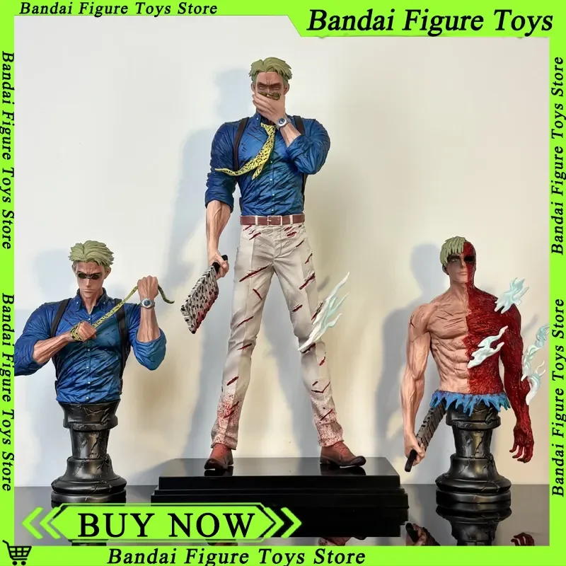 

Jujutsu Kaisen Nanami Kento Figure Flashback Final Moment Collectible Anime Statue With Replaceable Busts Premium Version Gift