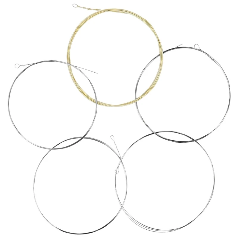 Stainless Steel and Bronze Winding Banjo Strings Beginner Practice Strings