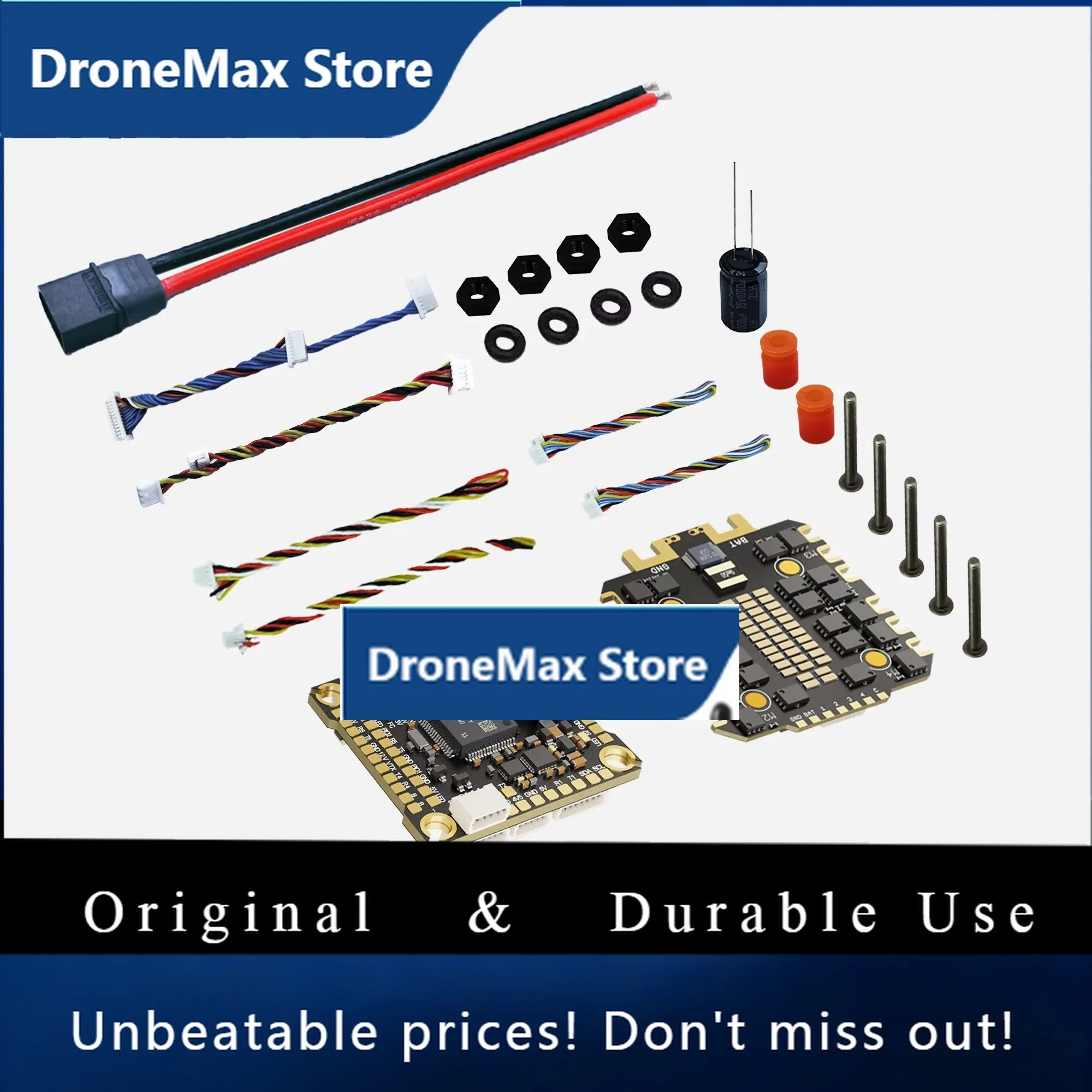 DroMaF405 Flight Controller BLS 4-in-1 80A 100A 120A ESC 3-8S Lipo Stack/Flytower For Remote Control FPV Racing Drone Quadcopt